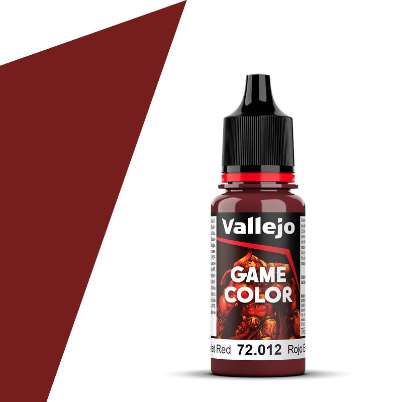 Vallejo Game Color Scarlet Red (18ml) - Loaded Dice