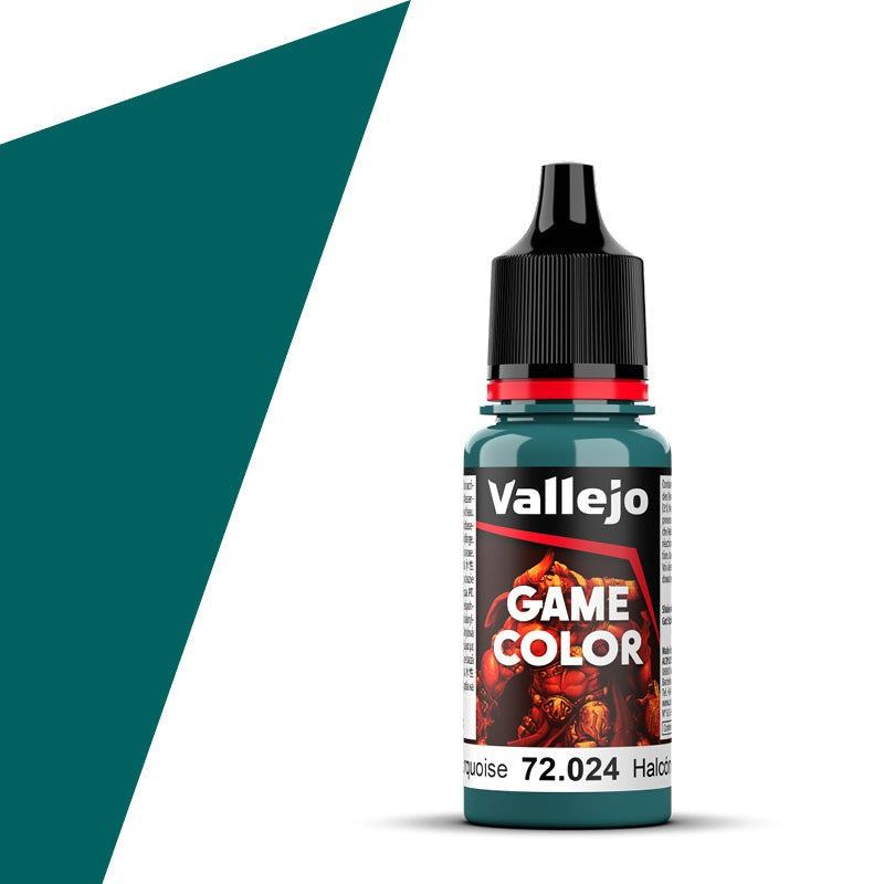 Vallejo Game Color Turquoise (18ml) - Loaded Dice