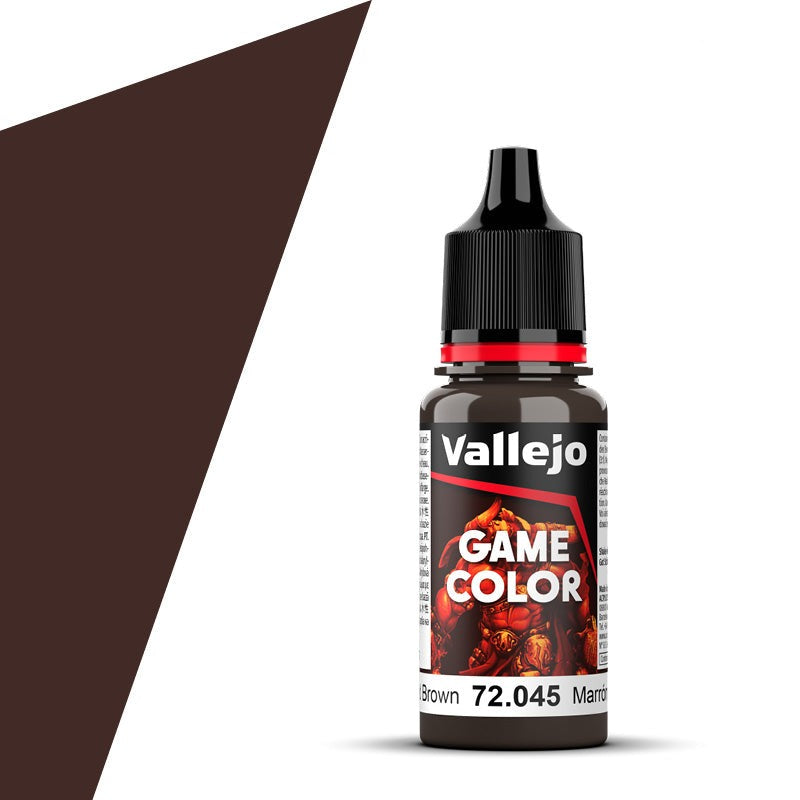 Vallejo Game Color Charred Brown (18ml) - Loaded Dice