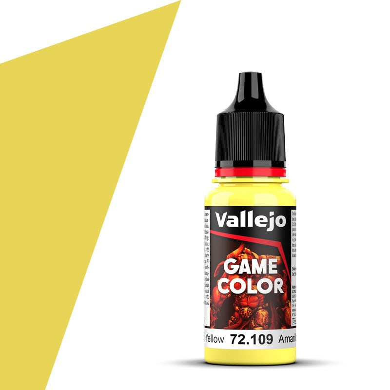 Vallejo Game Color Toxic Yellow (18ml) - Loaded Dice