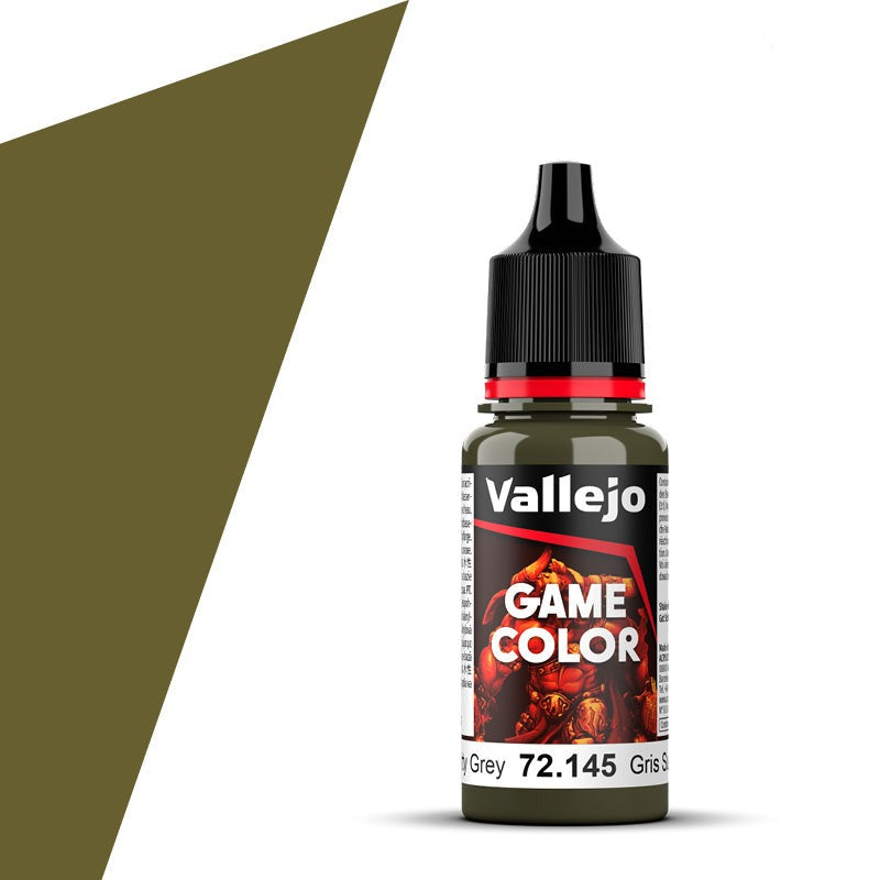 Vallejo Game Color Extra Opaque - Heavy Grey (NOW DIRTY GREY)(18ml) - Loaded Dice