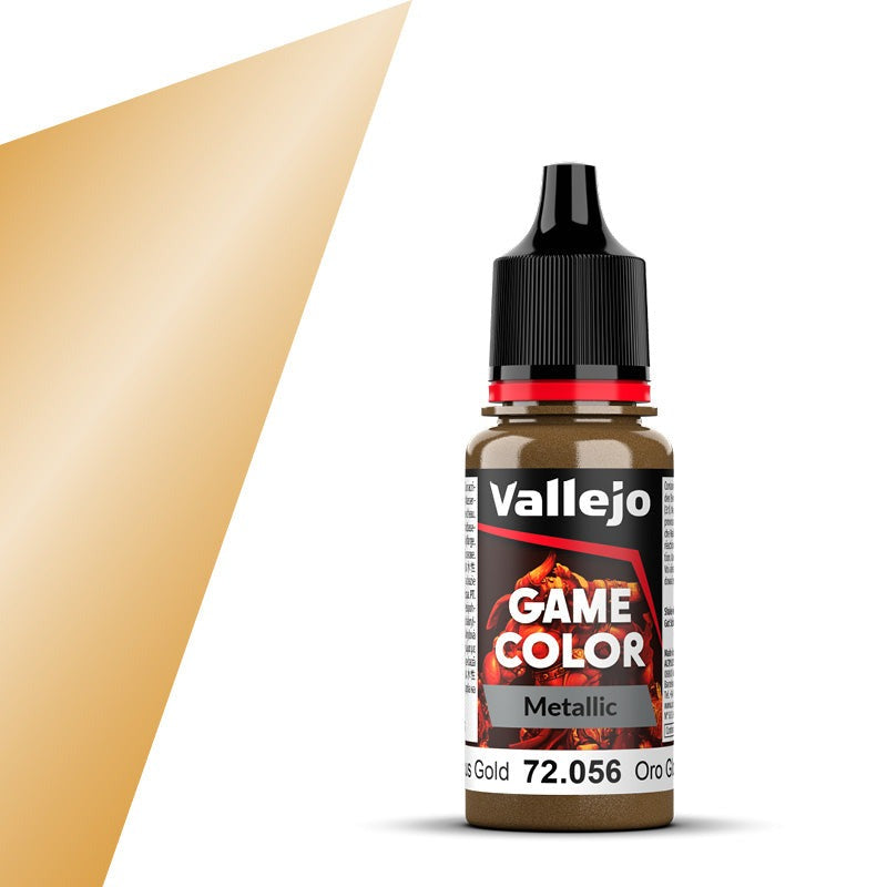 Vallejo Game Color Glorious Gold (18ml) - Loaded Dice