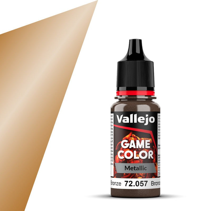 Vallejo Game Color Bright Bronze (18ml) - Loaded Dice