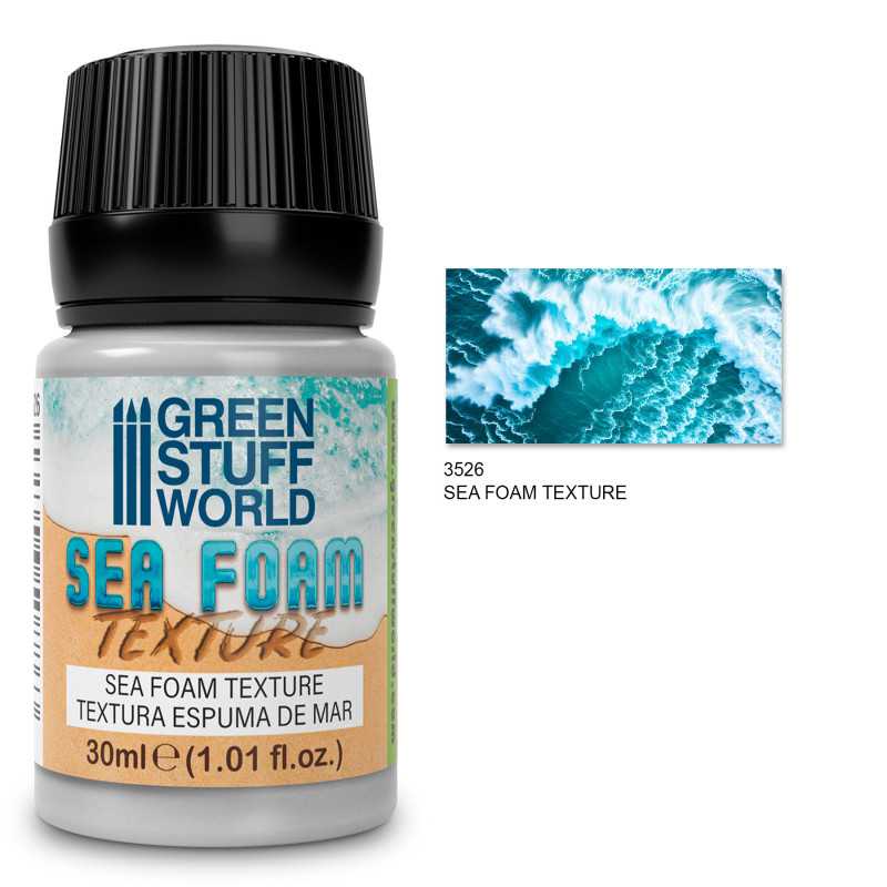 Green Stuff World Water Sea Foam Texture 30ml - Loaded Dice