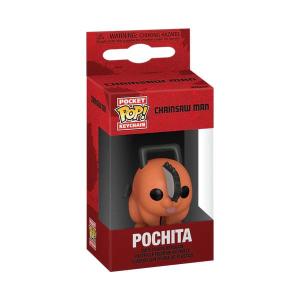 Chainsaw Man Pochita POP! Vinyl Keychain - 0