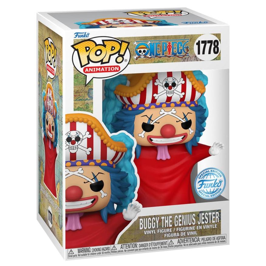 One Piece Funko POP! Buggy (Post Time-Skip) 9cm (1778)