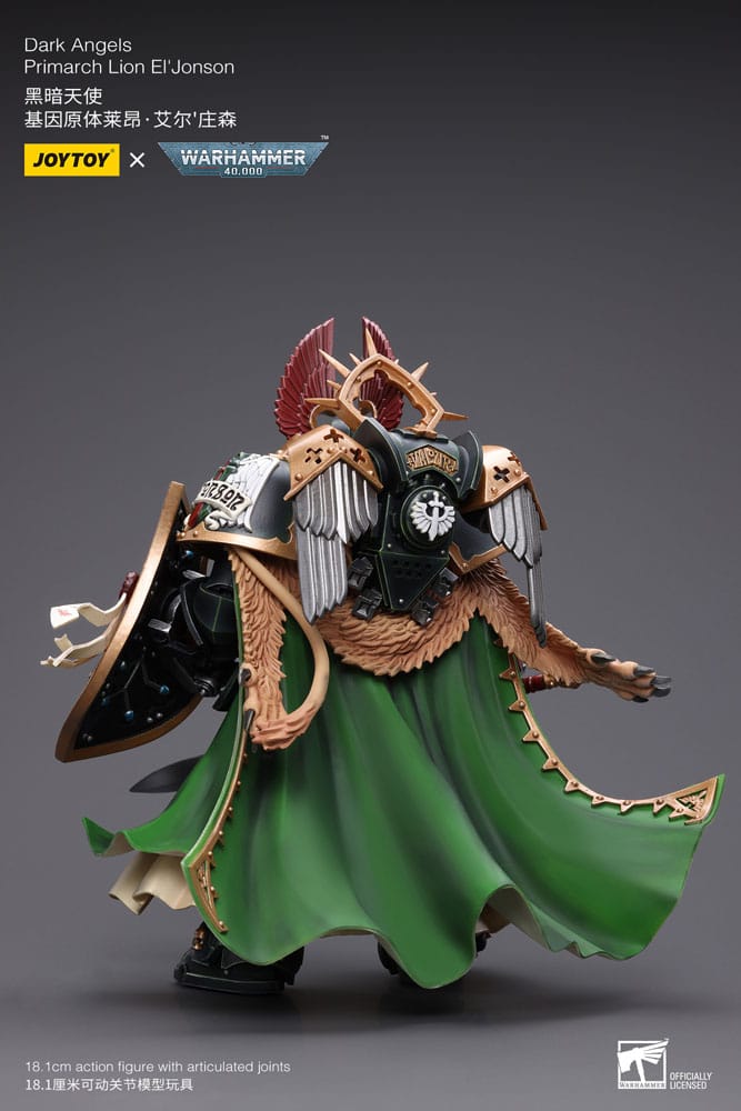 [PRE ORDER] Warhammer 40k Action Figure 1/18 Dark Angels Primarch Lion El' Jonson 18cm - Loaded Dice