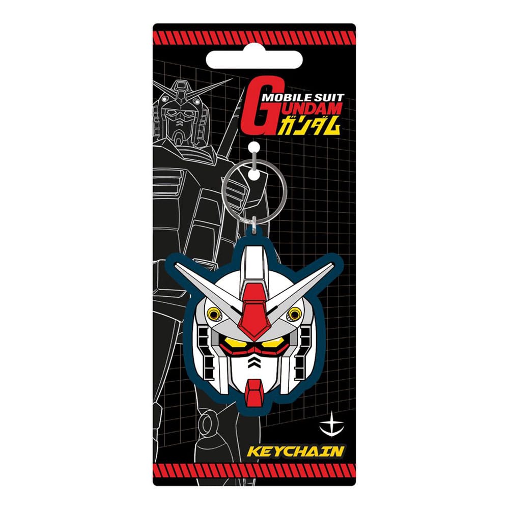 Mobile Suit Gundam Rubber Keychain Model RX 78 2 - Loaded Dice