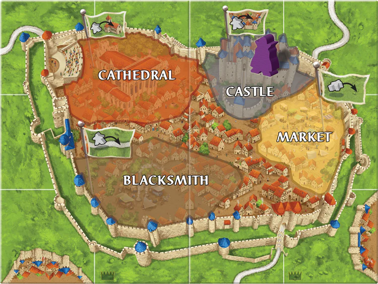 Carcassonne Expansion 6: Count, King and Robber